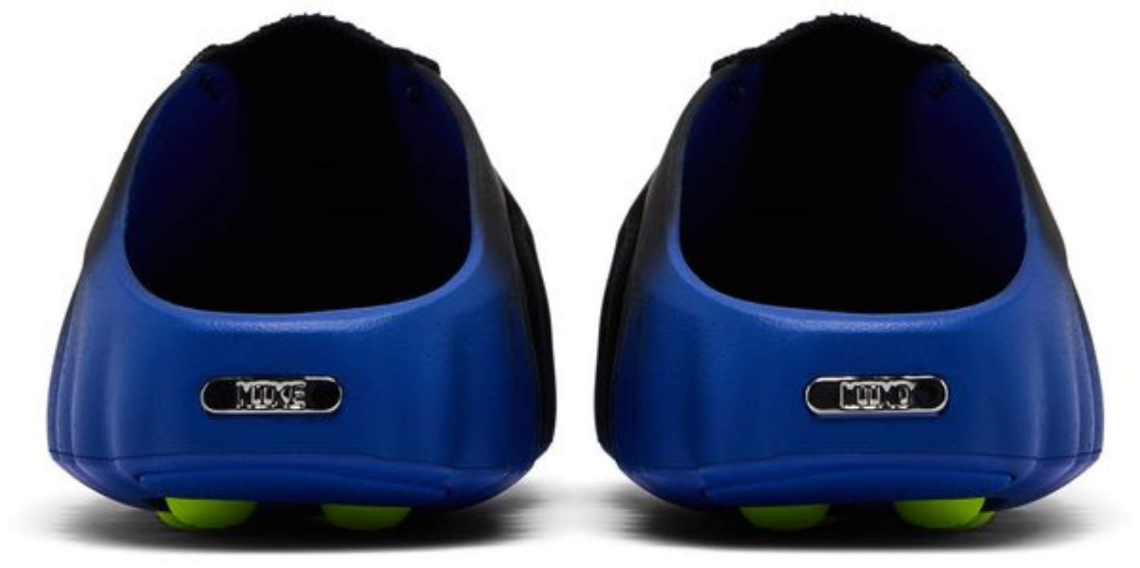 Nike Mind 001 Flyknit Slide Hyper Royal Black