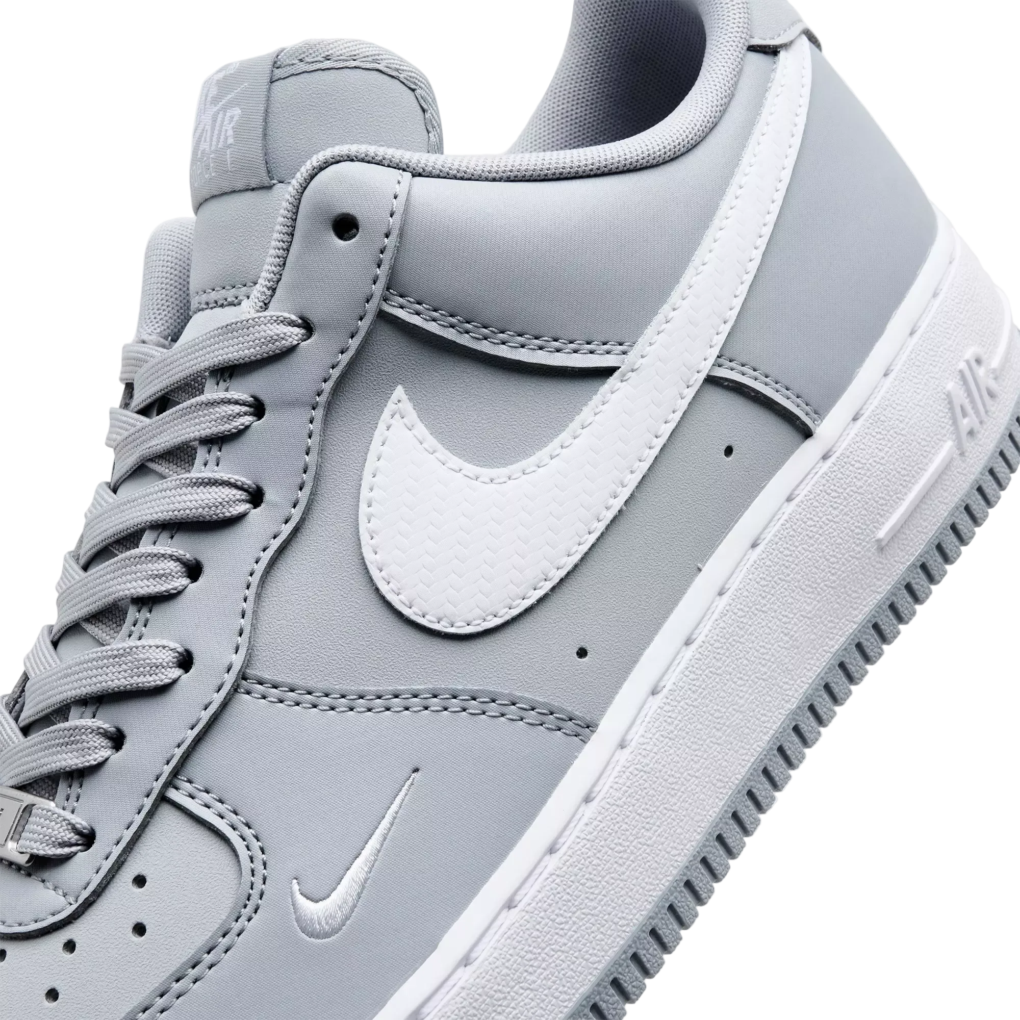 Nike Air Force 1 Low '07 LV8 Carbon Fiber Swoosh Wolf Grey White