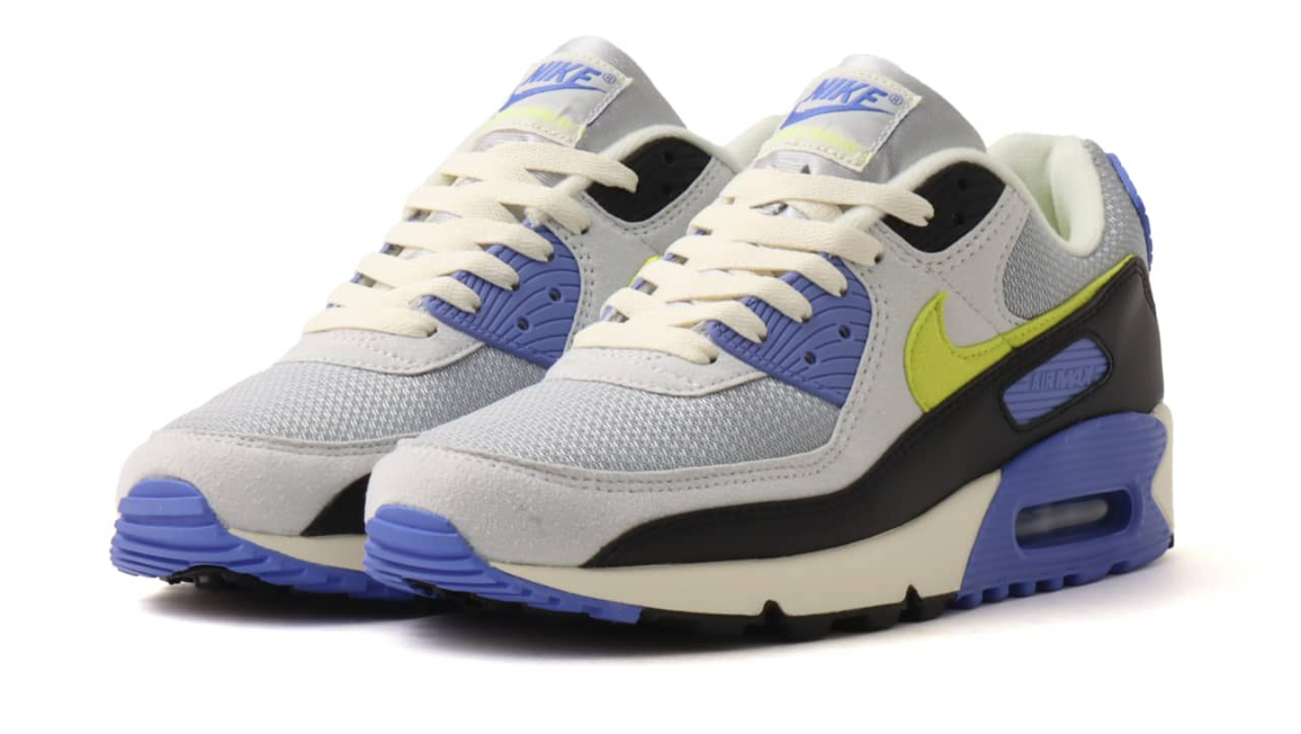 Nike Air Max 90 Wave Pack Photon Dust Blue Cyber