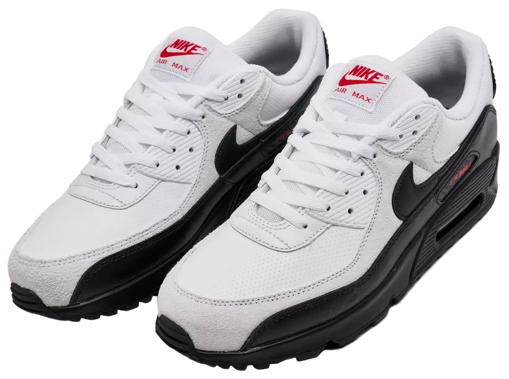 Nike Air Max 90 Perforated Leather White Black