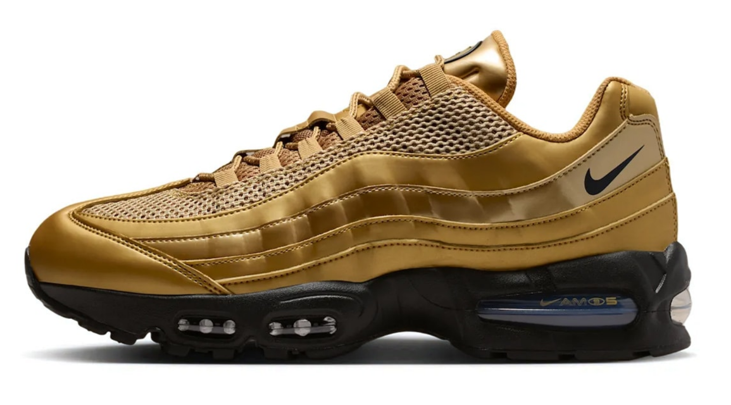 Nike Air Max 95 SE Big Bubble Total 90 Metallic Gold