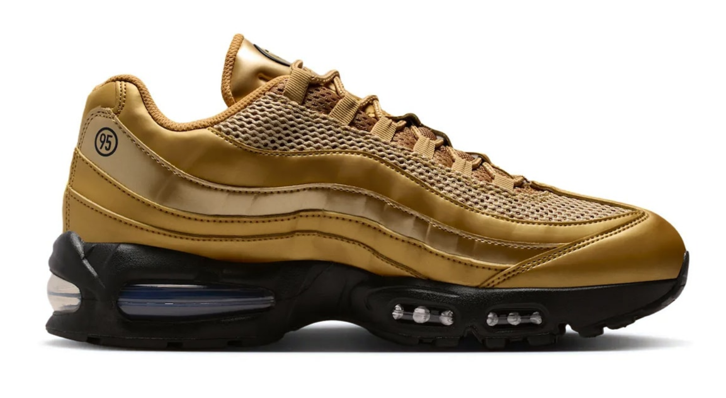 Nike Air Max 95 SE Big Bubble Total 90 Metallic Gold