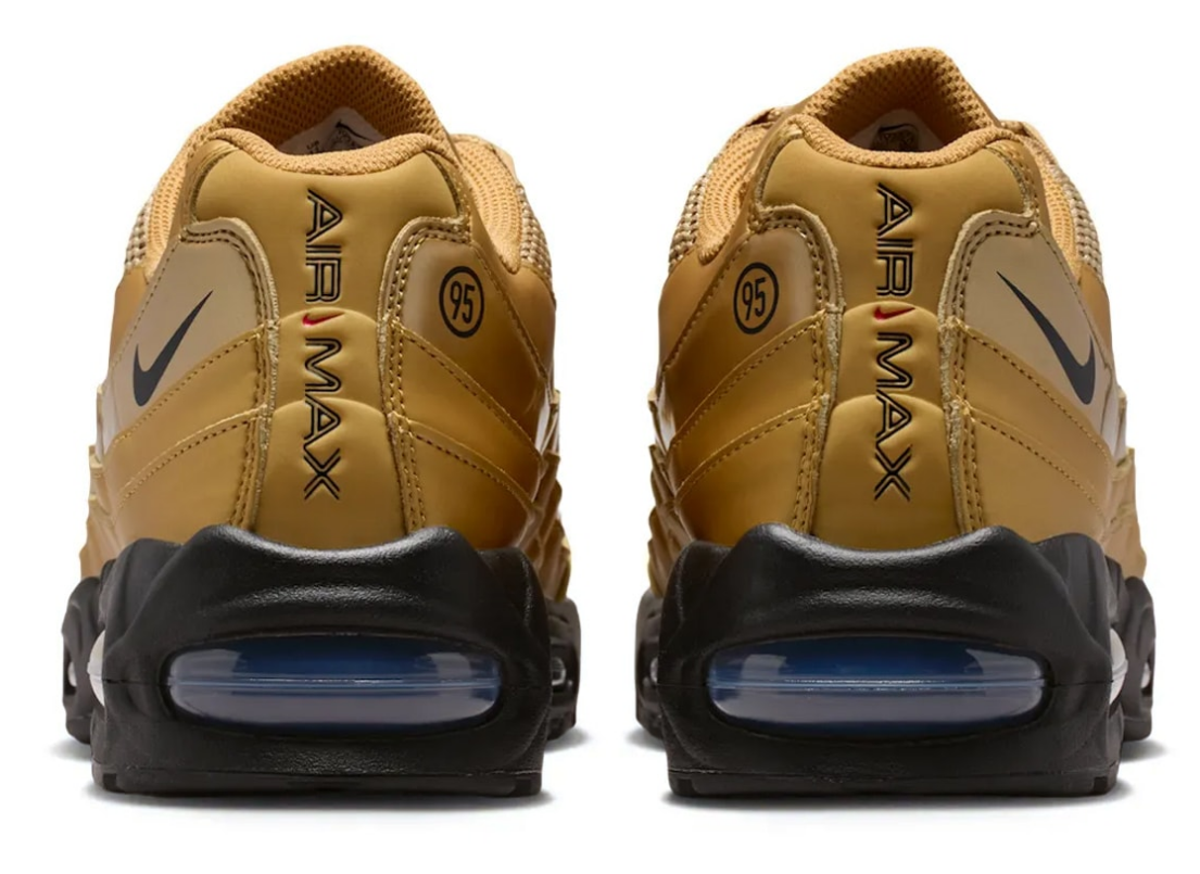 Nike Air Max 95 SE Big Bubble Total 90 Metallic Gold