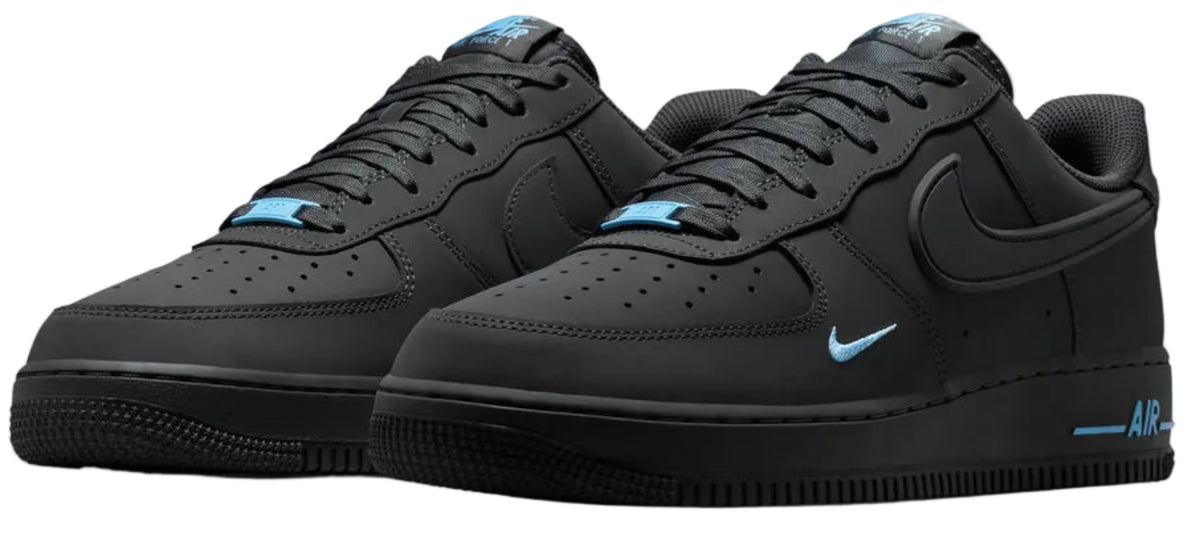 Nike Air Force 1 Low '07 Anthracite Anthracite Football Blue Black