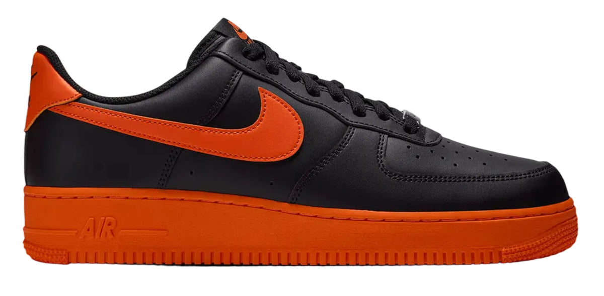 Nike Air Force 1 Low '07 Black Safety Orange