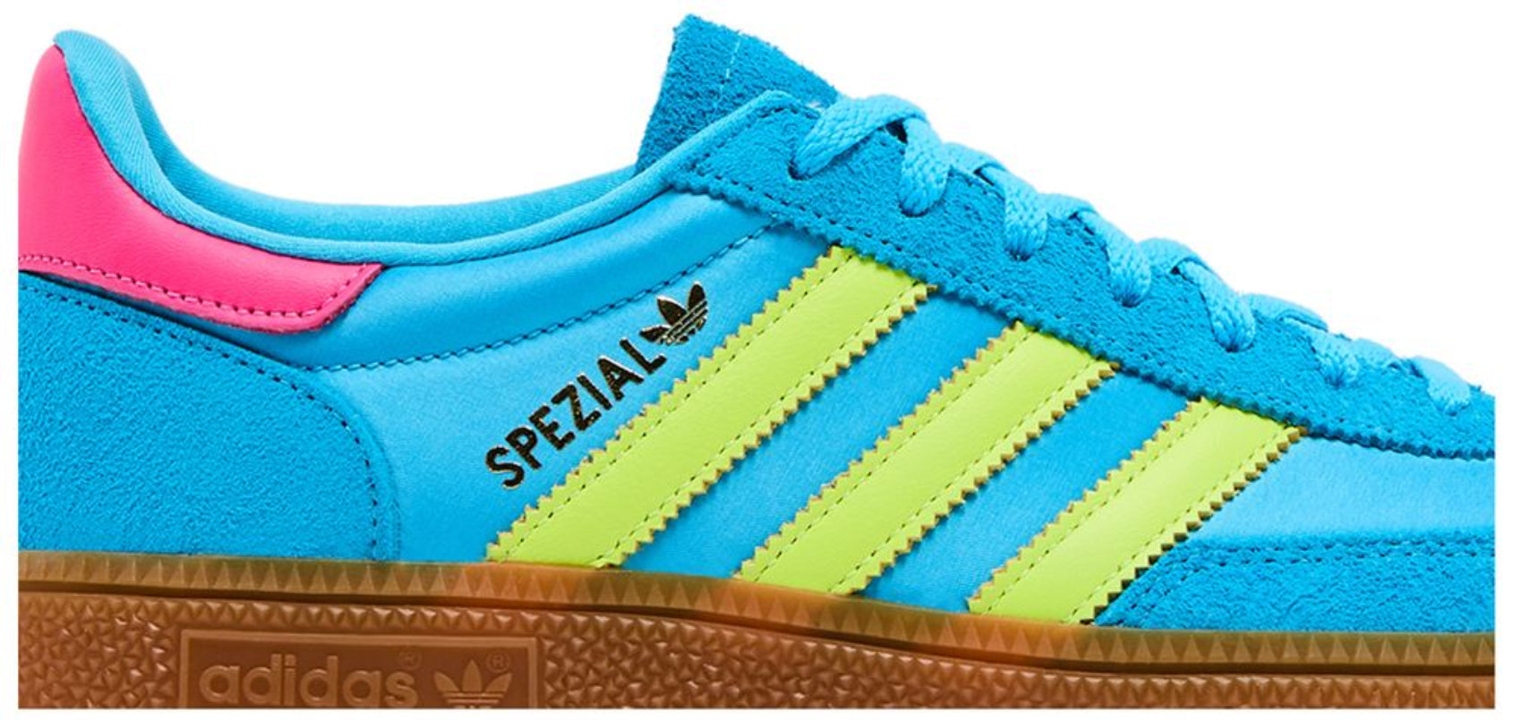 Adidas Handball Spezial Sky Rush Solar Yellow Lucid Pink (Women's)