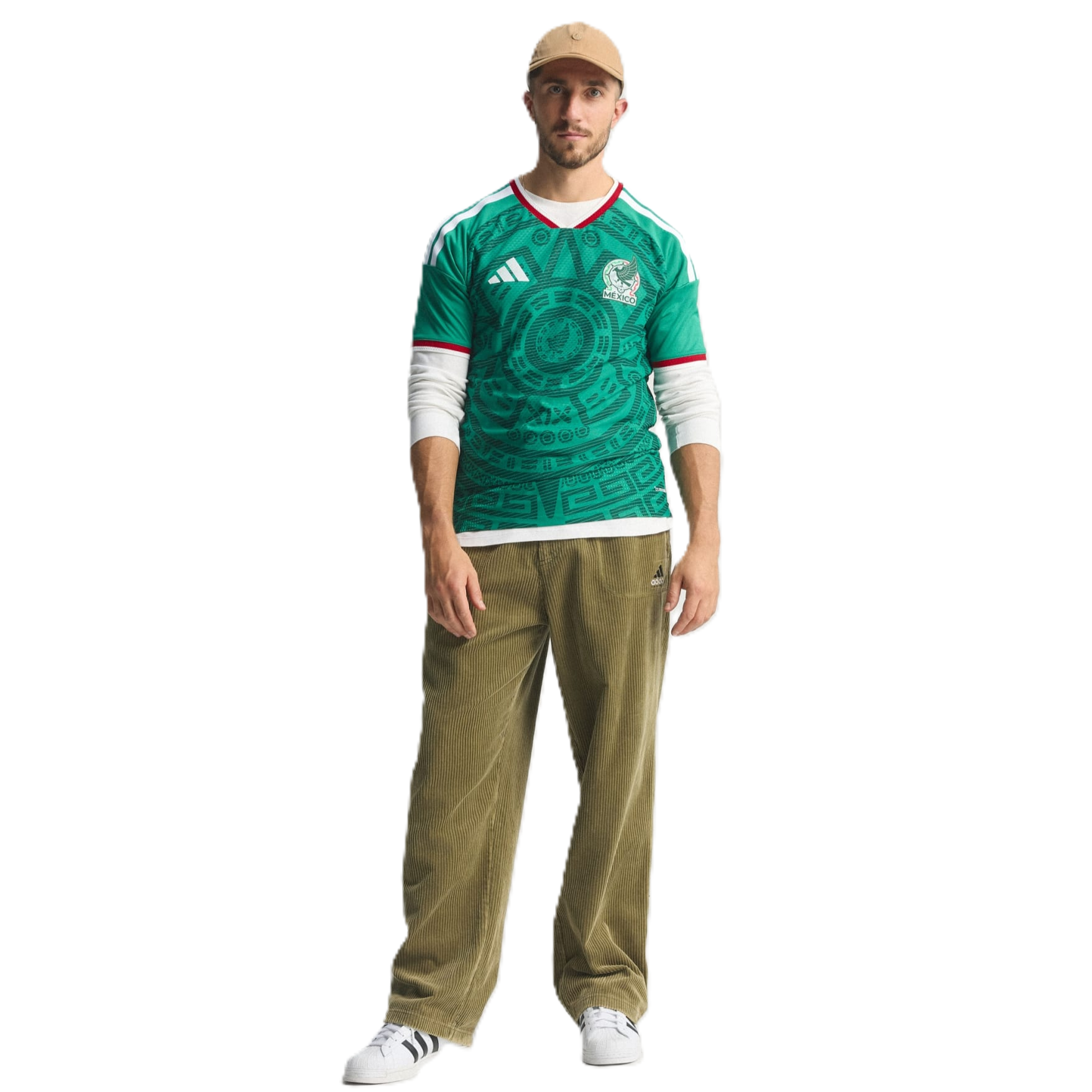 Adidas Mexico 2026 Home Authentic Jersey