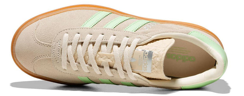 Adidas Gazelle Bold Wonder White Semi Green Spark (GS)