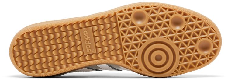 adidas Samba OG Silver Metallic Cracked Leather (Women's)