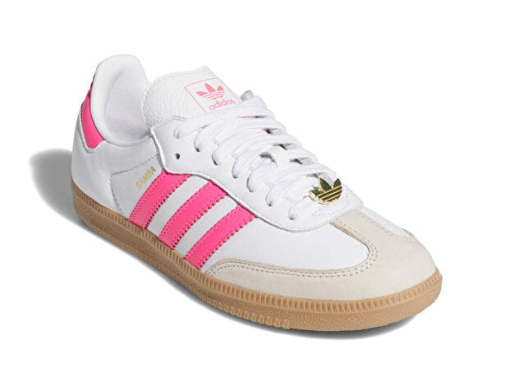 Adidas Samba OG White Lucid Pink (Women's)