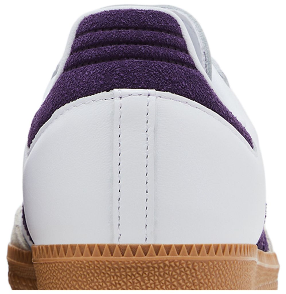 Adidas Samba OG White Alumina Aurora Plum (Women's)