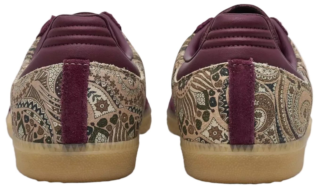 Adidas Samba OG Liberty London Maroon Warm Vanilla (Women's)