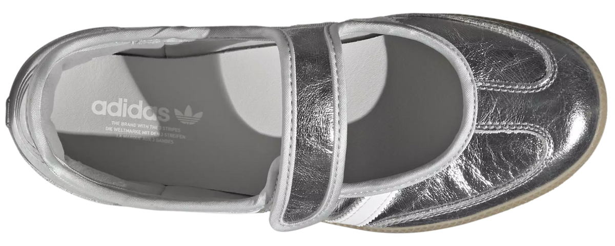 Adidas Samba Jane Silver Metallic Off White (Women's)