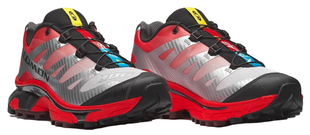 Salomon XT-4 OG Silver Black Fiery Red