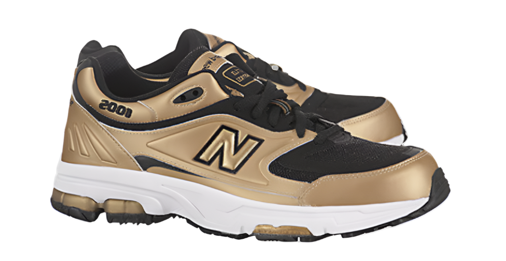 New Balance 2001 Gold Black