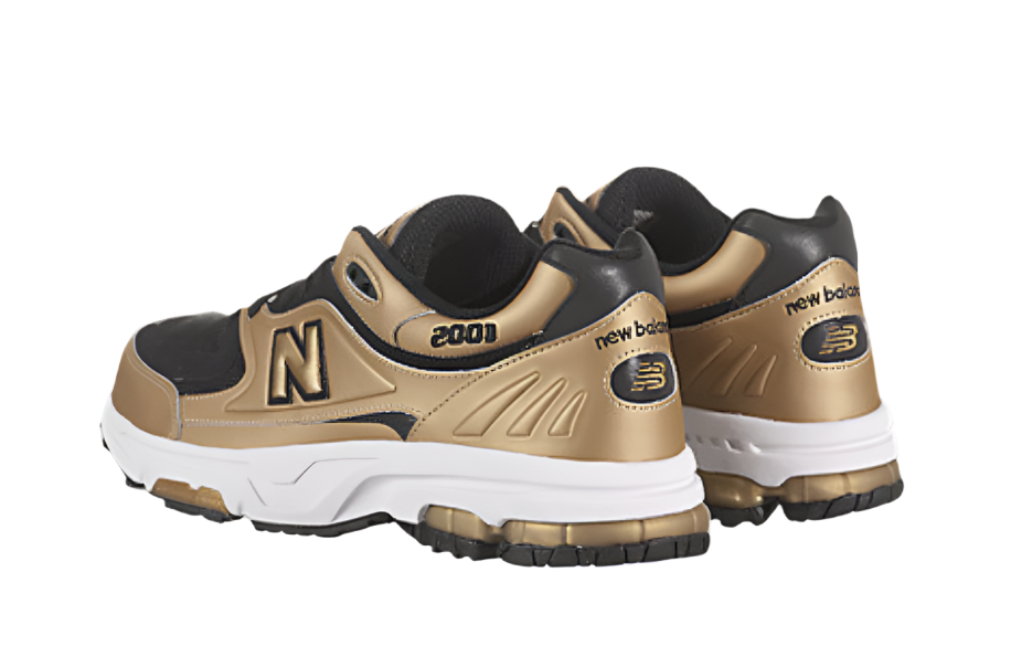 New Balance 2001 Gold Black
