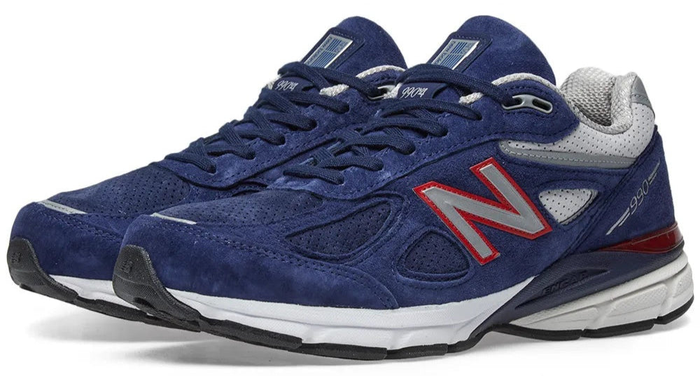 New Balance 990v4 Navy Red