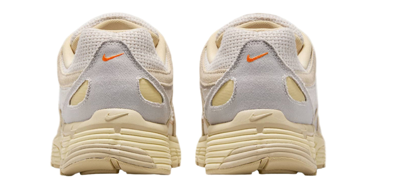 Nike P-6000 College Grey Khaki Safety Orange