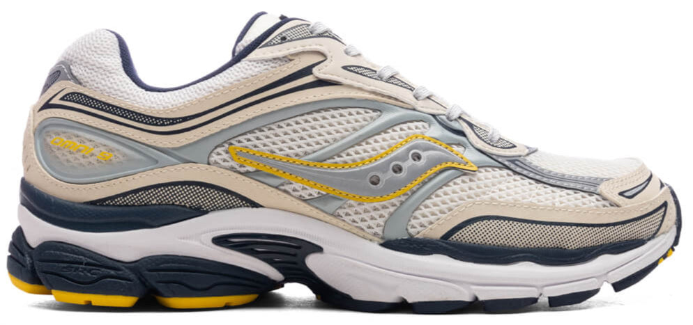 Saucony ProGrid Omni 9 Fabricated Future Pack White Yellow