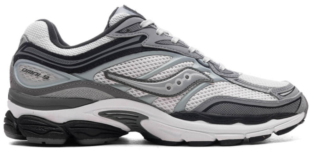 Saucony ProGrid Omni 9 Fabricated Future Pack White Grey