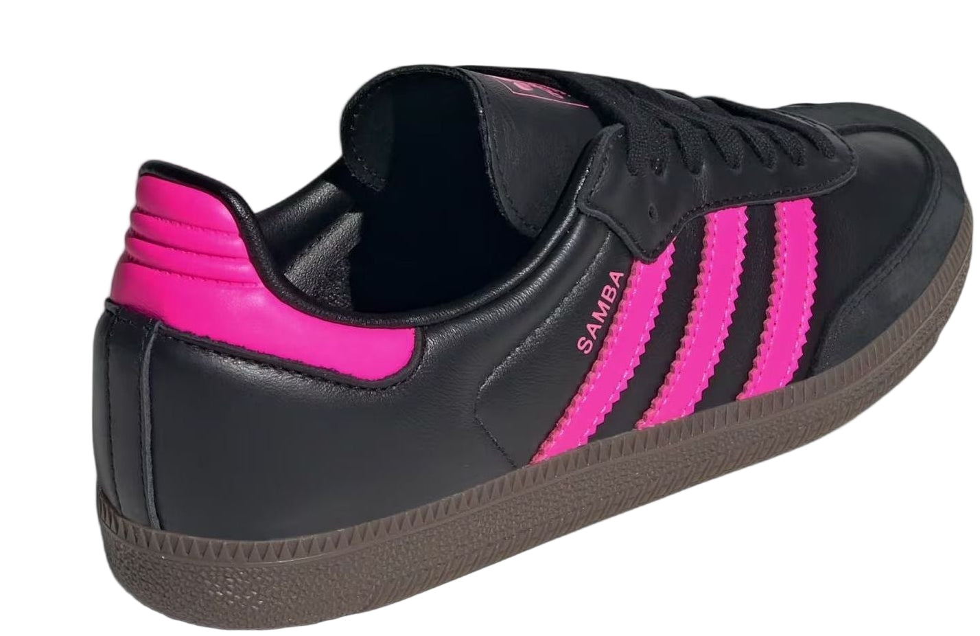 Adidas Samba OG Black Lucid Pink (Women's)