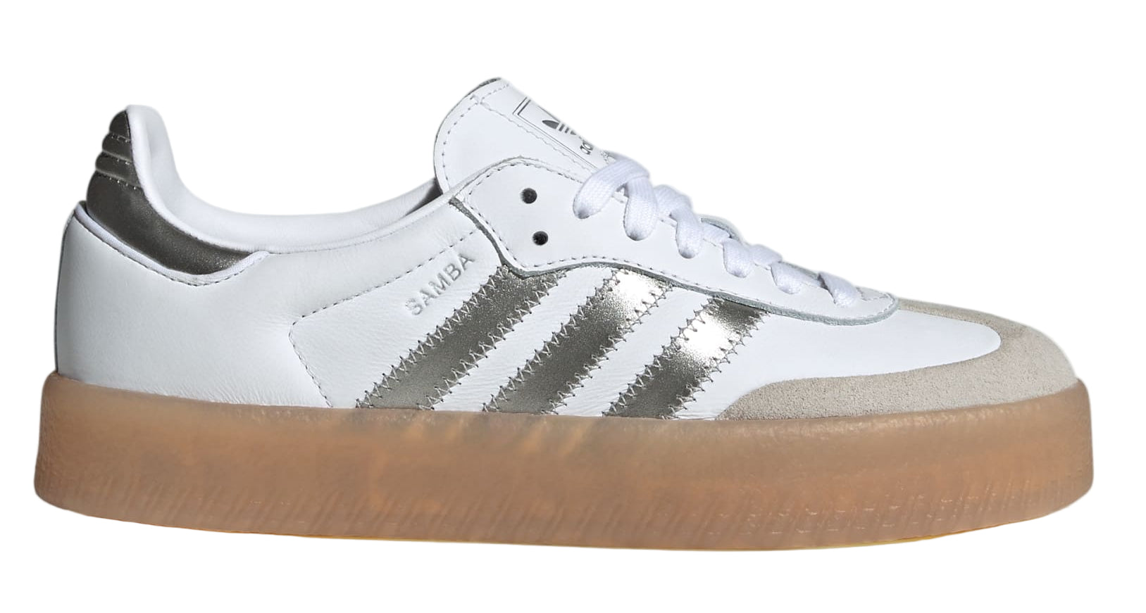 Adidas Sambae White Silver Metallic (Women's)