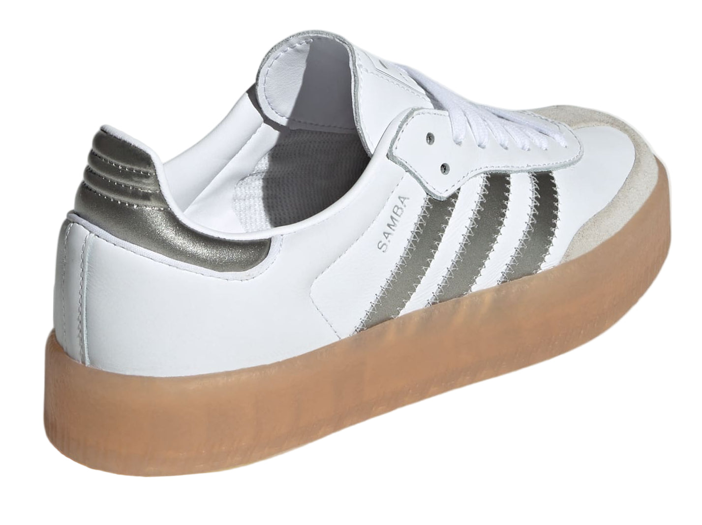 Adidas Sambae White Silver Metallic (Women's)