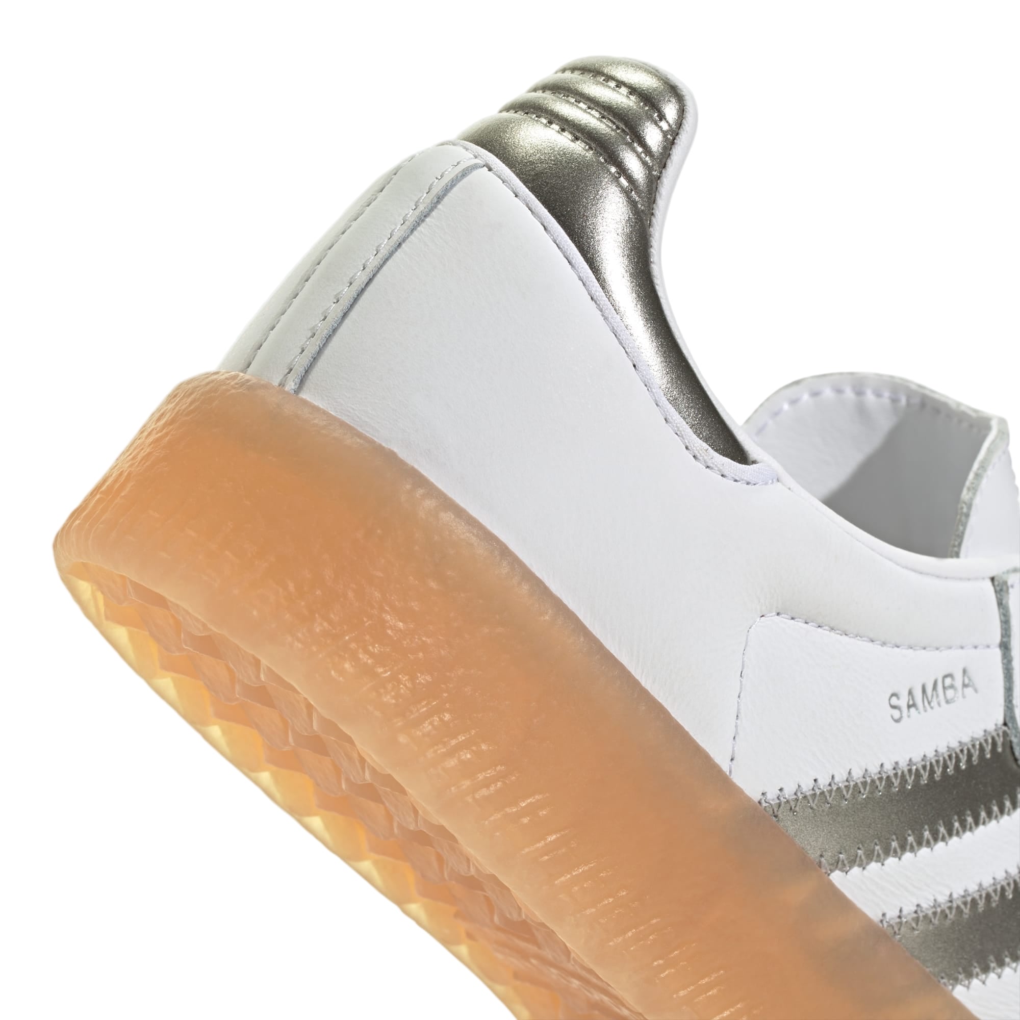 Adidas Sambae White Silver Metallic (Women's)