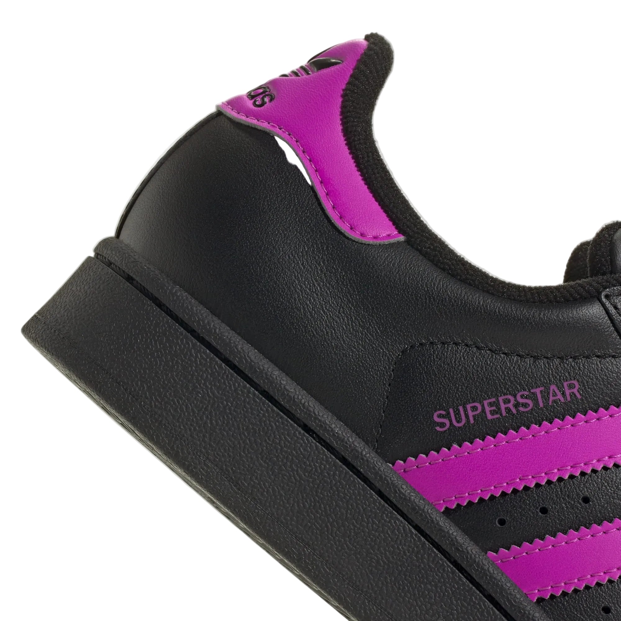 Adidas Originals Superstar II Black Flash Pink (GS)