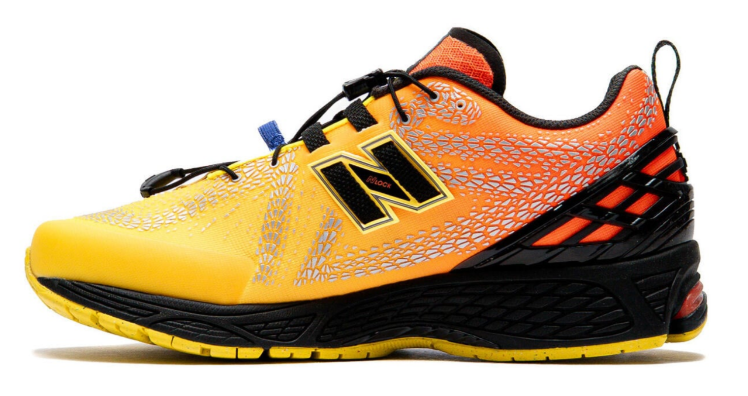 New Balance 1906F Punch Yellow Tangerine Heat