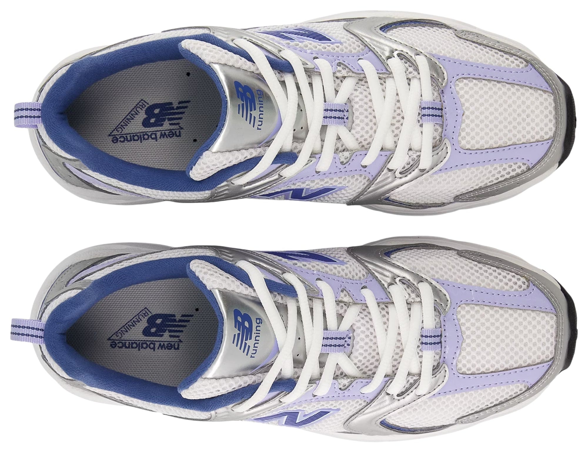New Balance 530 Silver Metallic Magic Blue