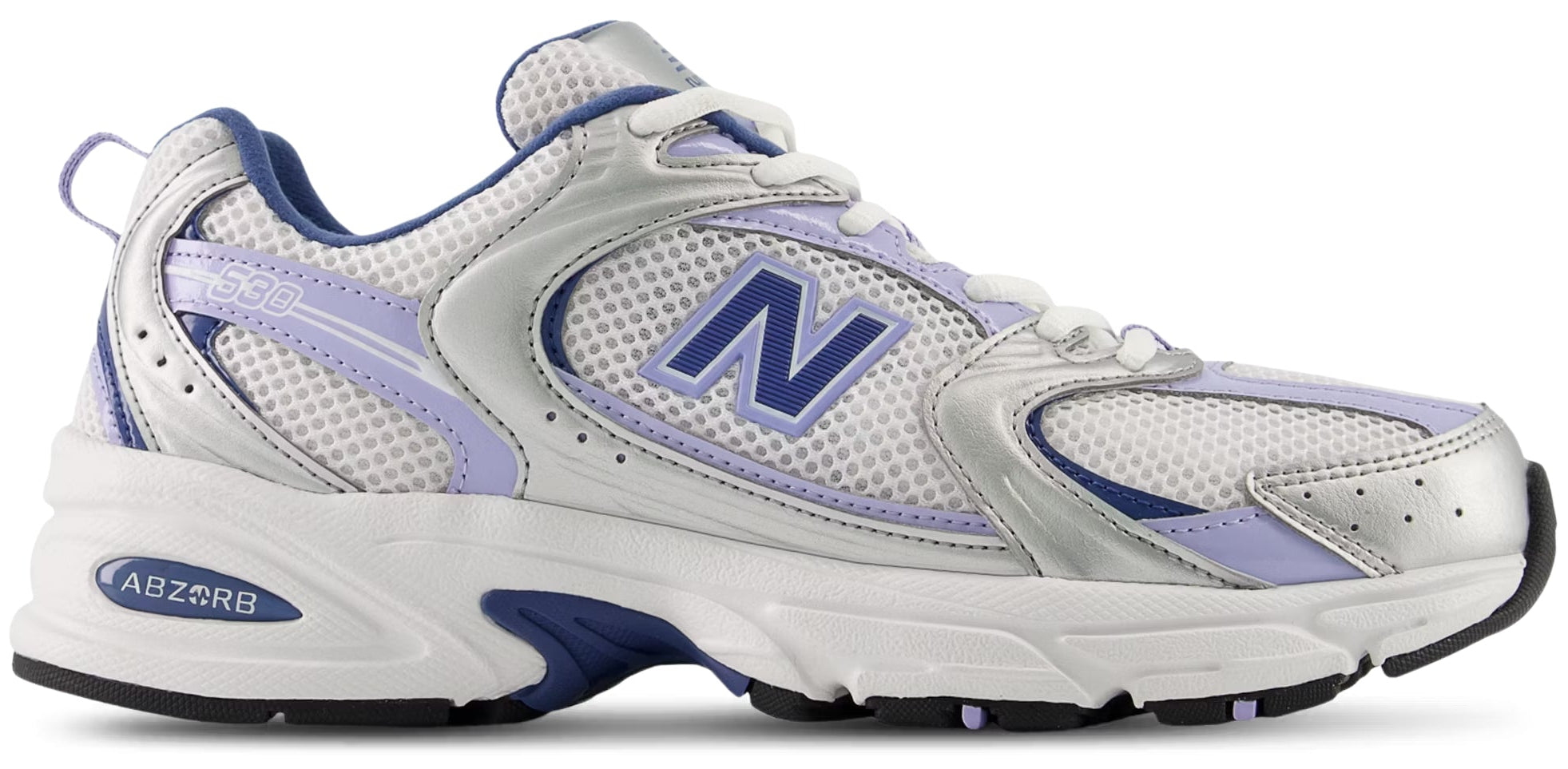 New Balance 530 Silver Metallic Magic Blue