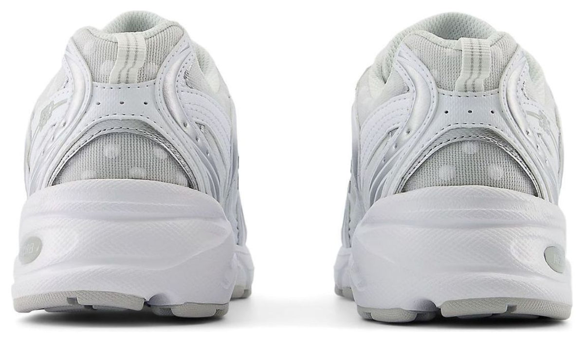 New Balance 530 Silver Metallic Polka Dots
