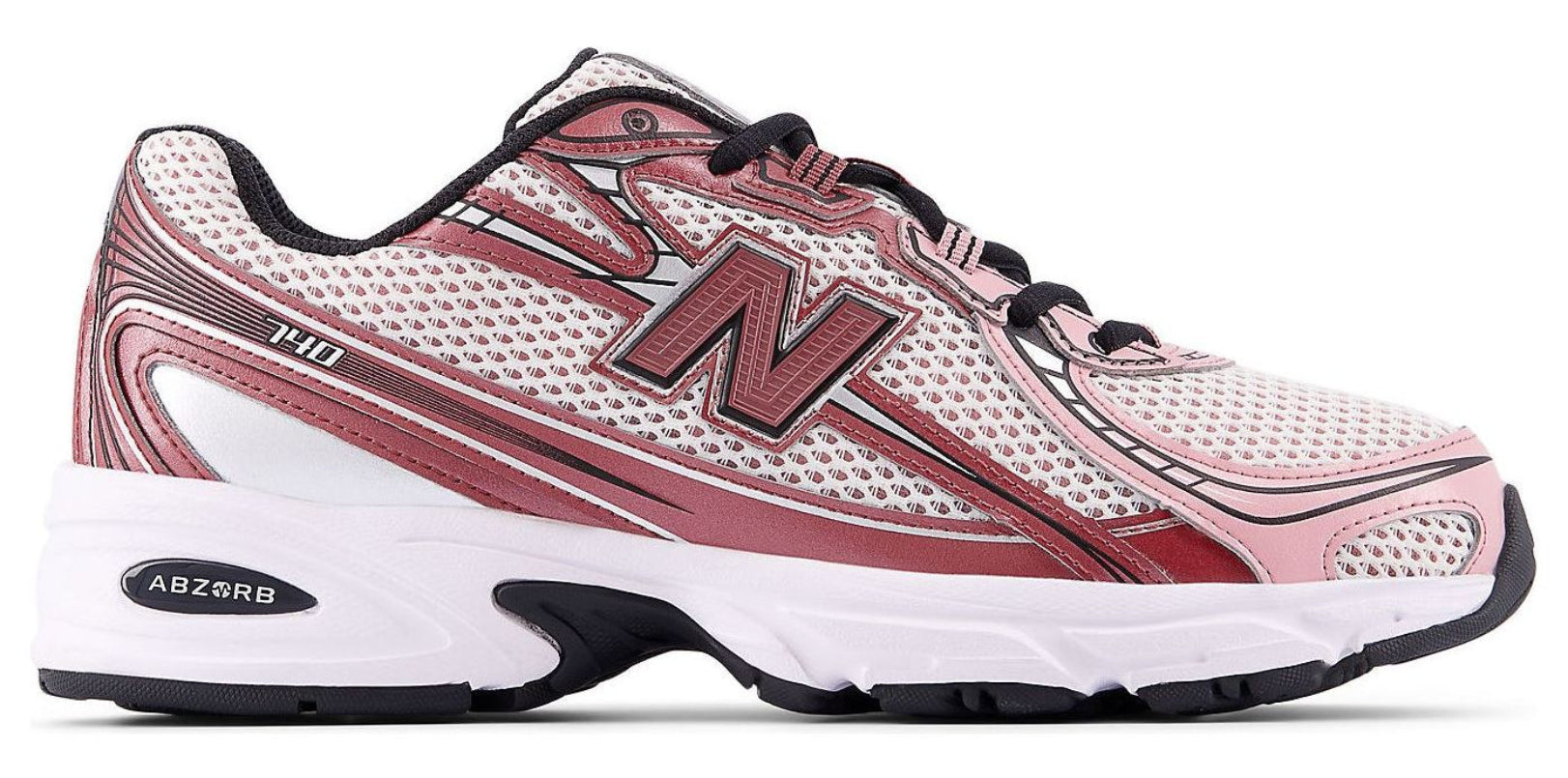 New Balance 740v2 Washed Burgundy Pink Taffy (Women's)