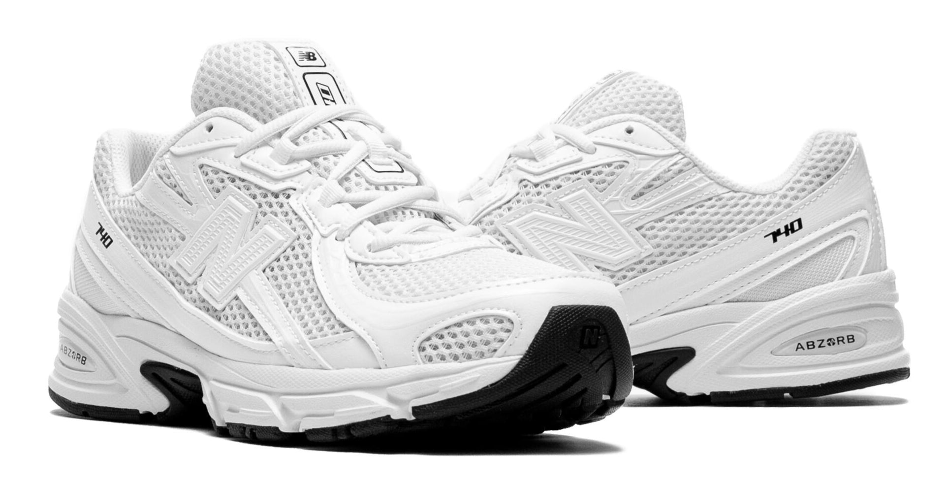New Balance 740 Triple White