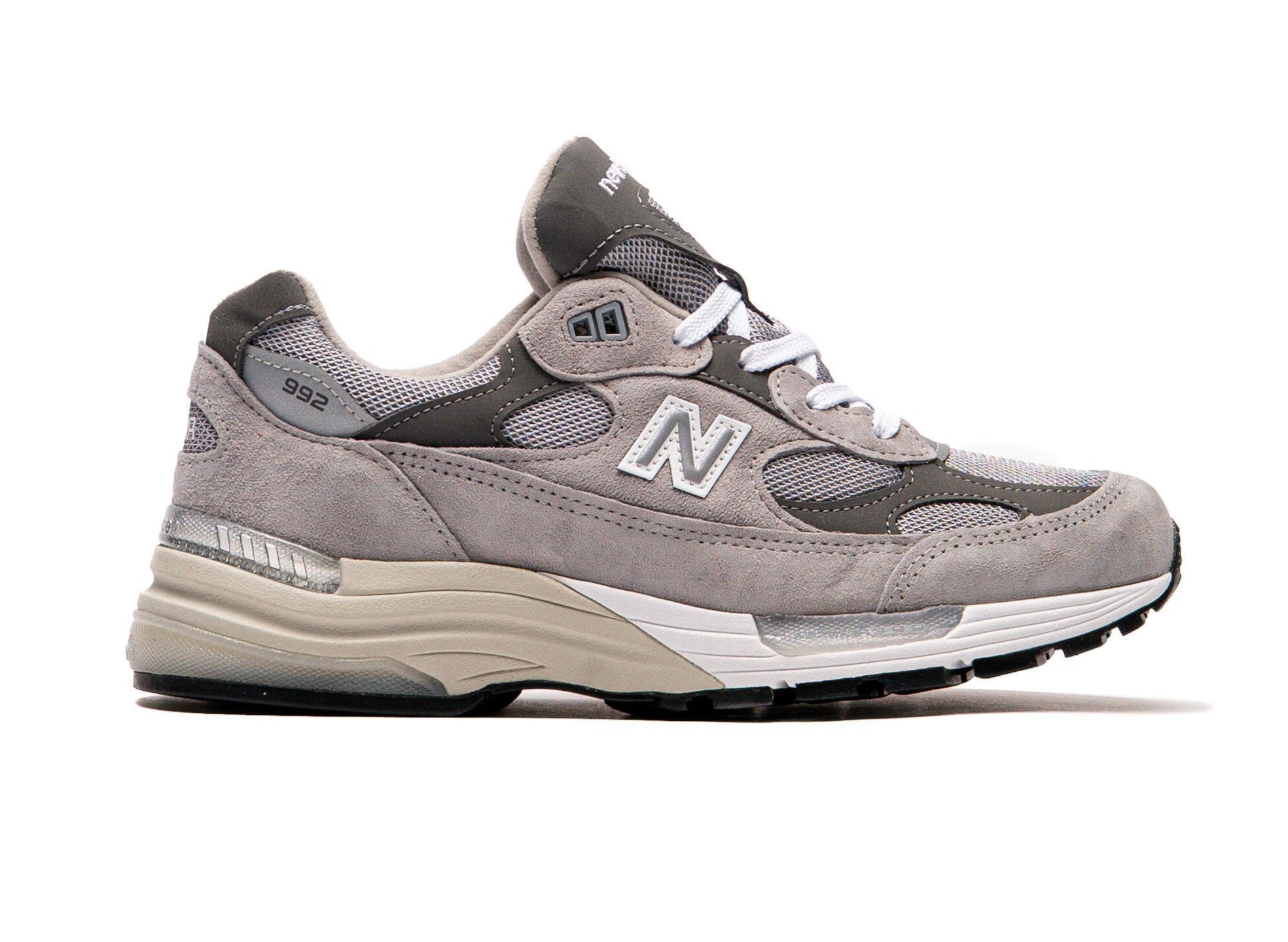 New Balance 992 MiUSA Grey Silver Metallic