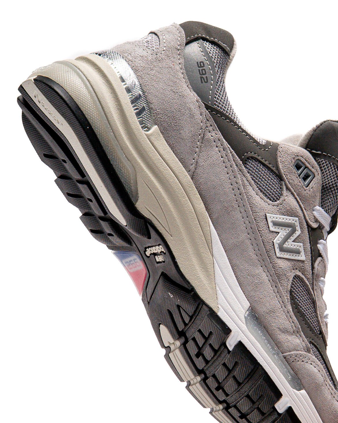 New Balance 992 MiUSA Grey Silver Metallic