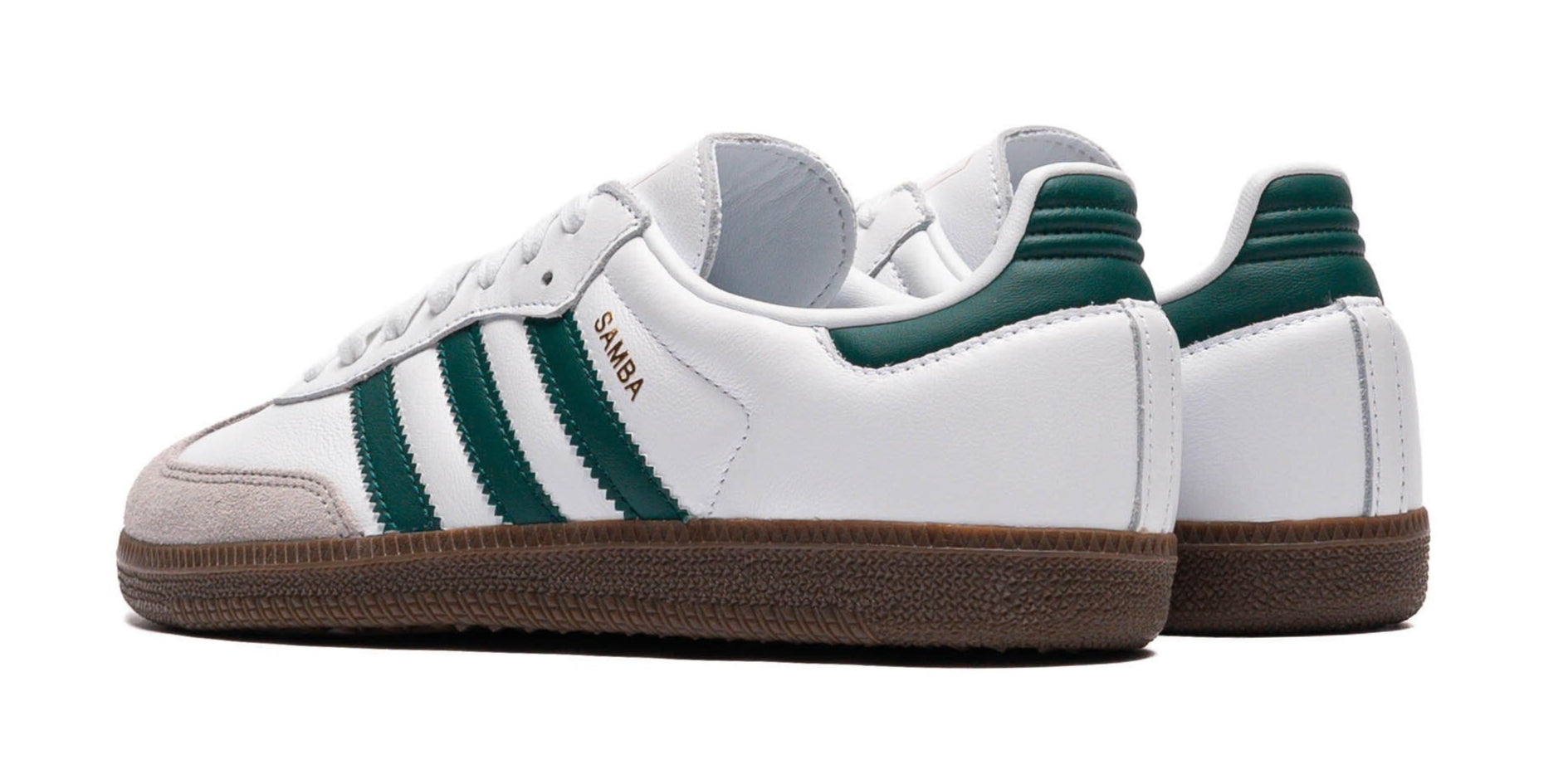 adidas Samba OG Cloud White Collegiate Green