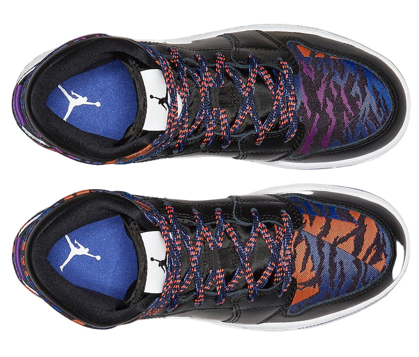 Jordan 1 Mid Multi-Color Tiger Stripe (GS)