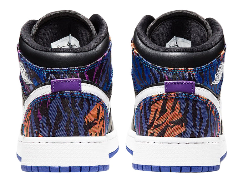 Jordan 1 Mid Multi-Color Tiger Stripe (GS)