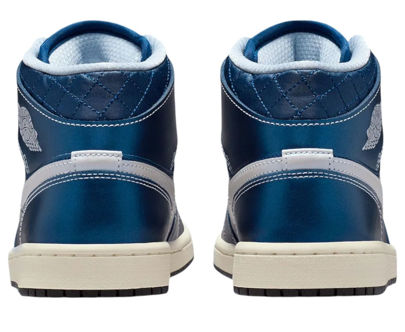 Jordan 1 Mid SE Metallic Blue Quilted (Women's)