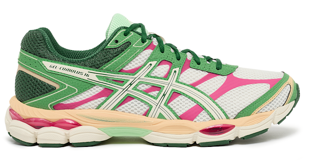 ASICS Gel-Cumulus 16 Green Cream Ivory