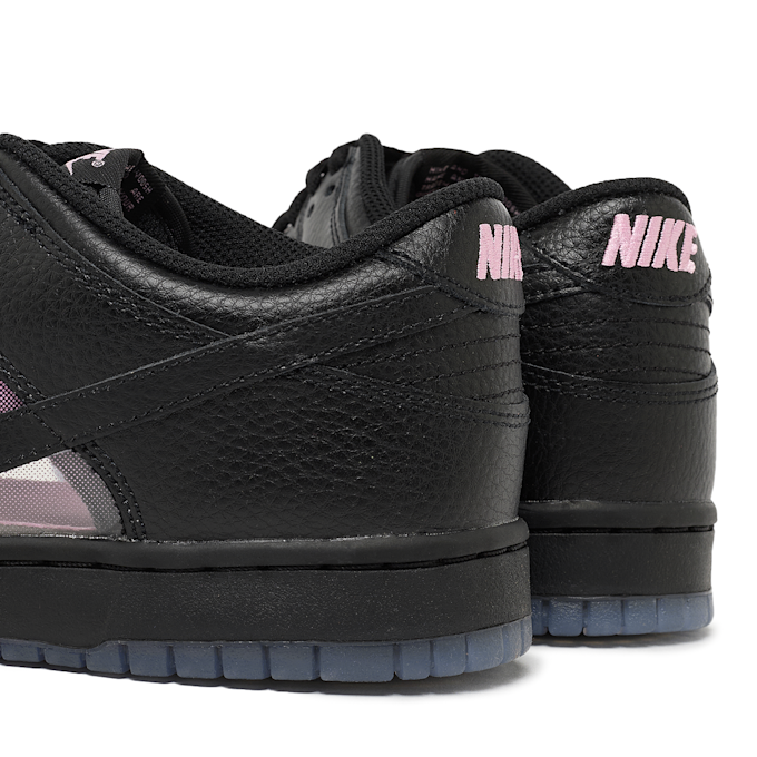 Nike Dunk Low Retro Transparent Black Pink Rise