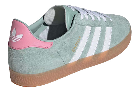adidas Gazelle Hazy Green Bliss Pink (GS)