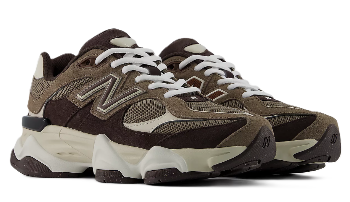 New Balance 9060 Lace Thunder Brown (GS)