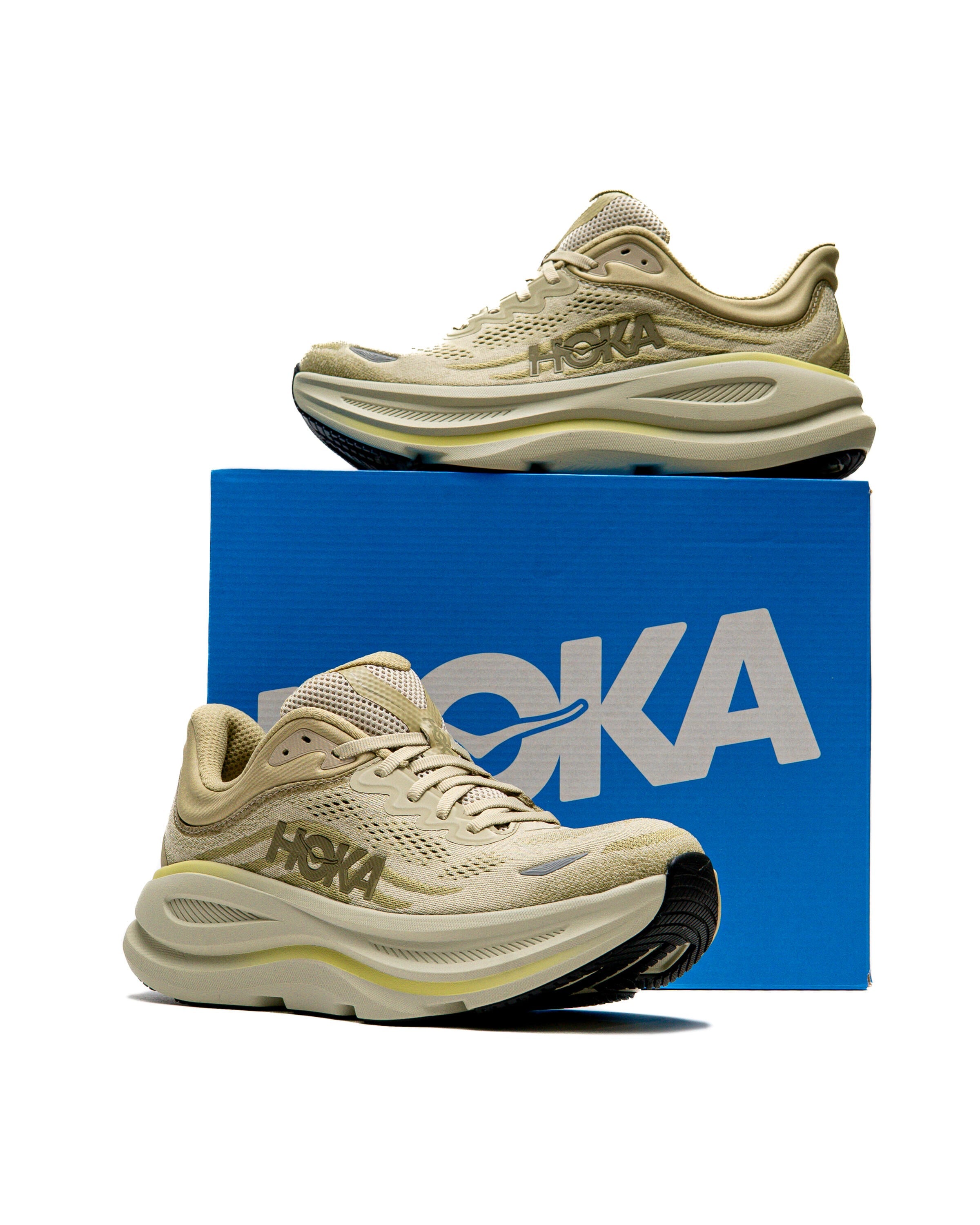 Hoka One One Bondi 9 Grassland Oyster Mushroom