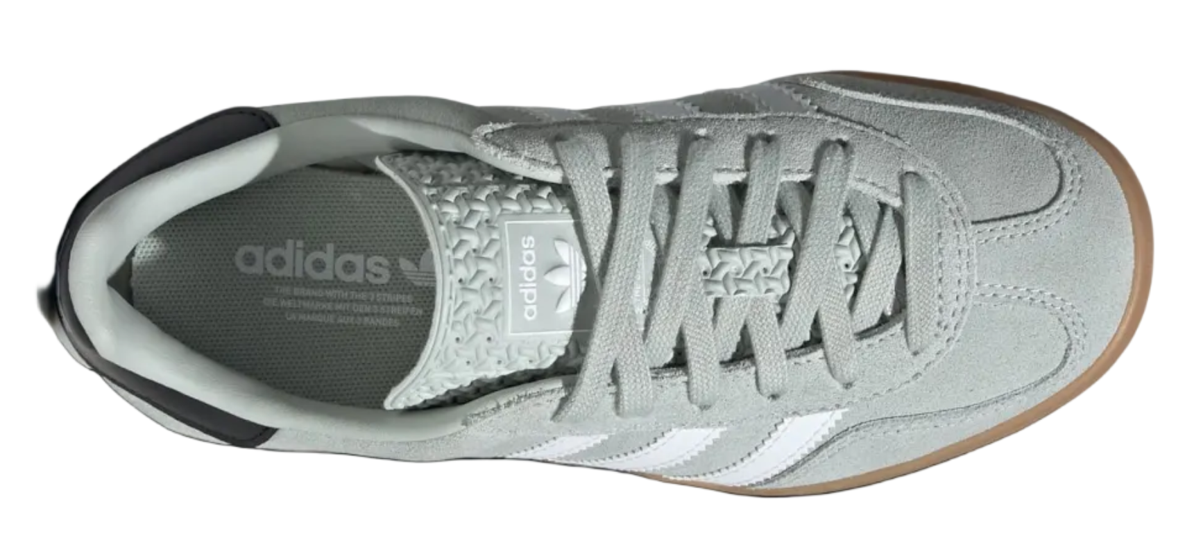 Adidas Gazelle Indoor Wonder Silver Cloud White Core Black (GS)