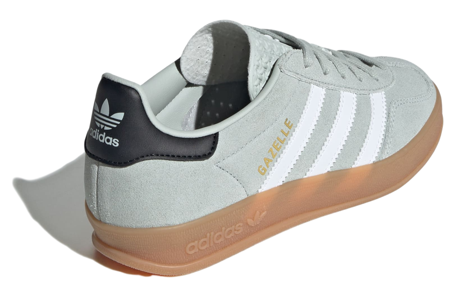 Adidas Gazelle Indoor Wonder Silver Cloud White Core Black (GS)
