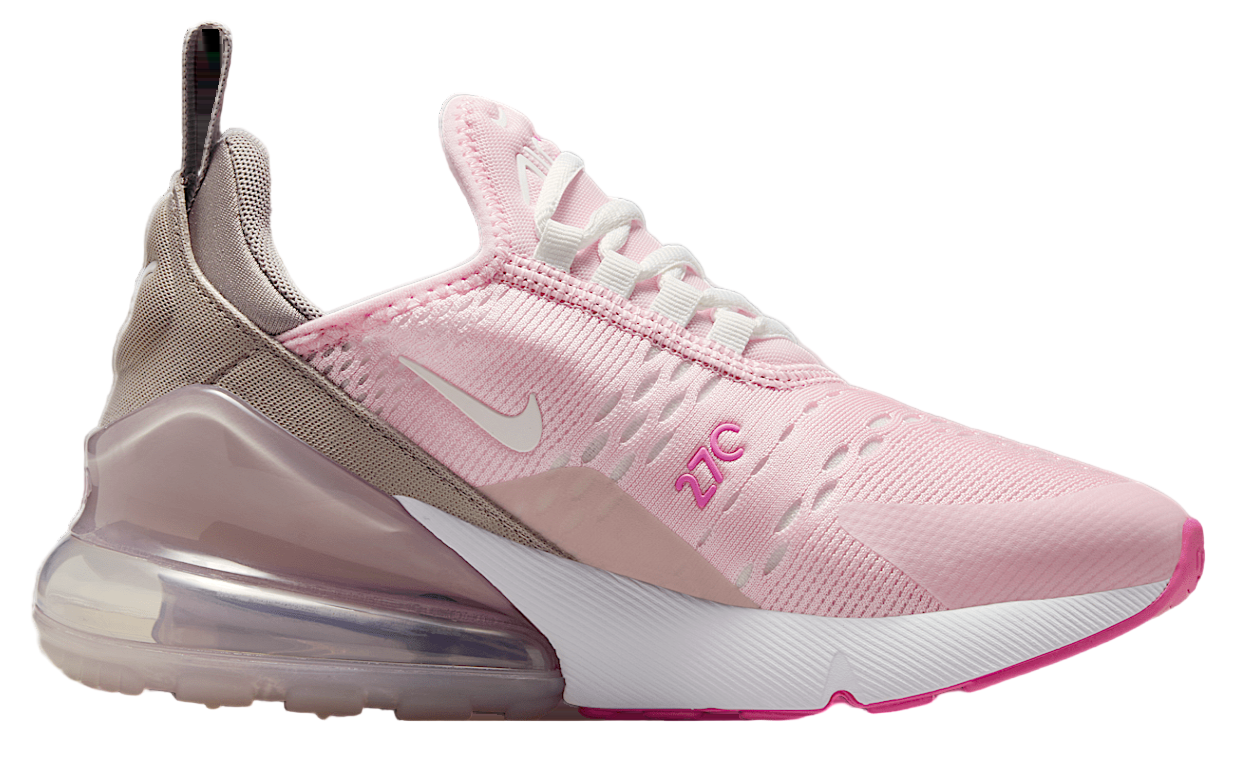 Nike Air Max 270 Pink Foam College Grey Platinum Violet Summit White (GS)