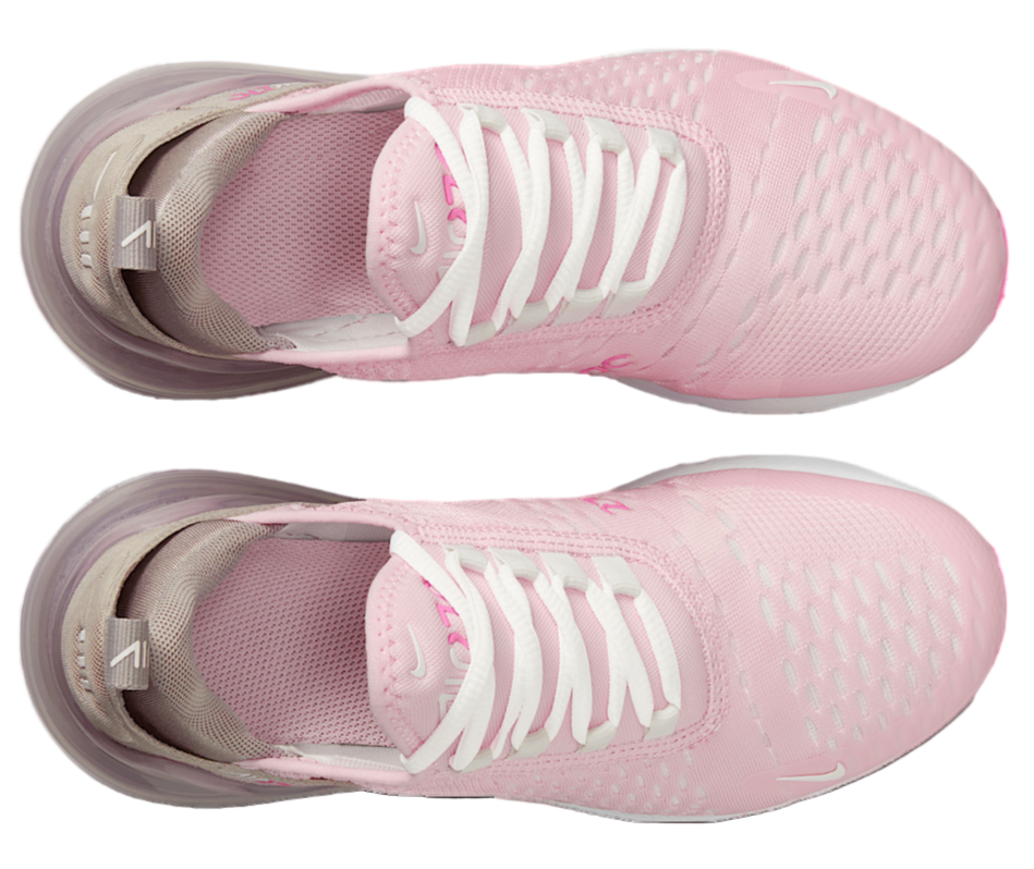 Nike Air Max 270 Pink Foam College Grey Platinum Violet Summit White (GS)